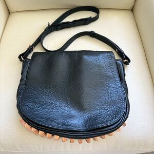 Alexander Wang Pebbled Lambskin Lia Sling